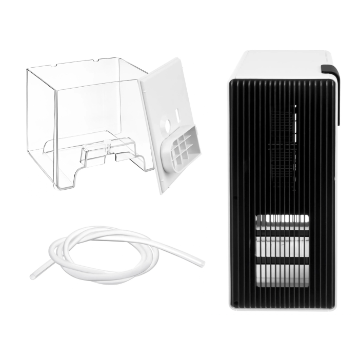 Dezumidificator de aer VarioShop®, pentru reducerea umiditatii, 800 ml/zi, rezervor 2280 ml, higrostat 40–70%, telecomanda, mod Sleep, evacuare continua, 65W, argintiu [15]