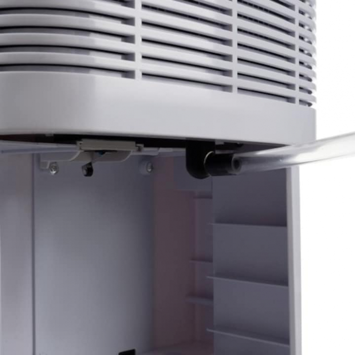 Dezumidificator si Purificator de Aer VarioShop®, Afisaj Temperatura/Umiditate, Tehnologie Peltier, Silentios, Anti-Mucegai, Telecomanda, Randament 650ml/zi, Putere 90 W, Alb [16]