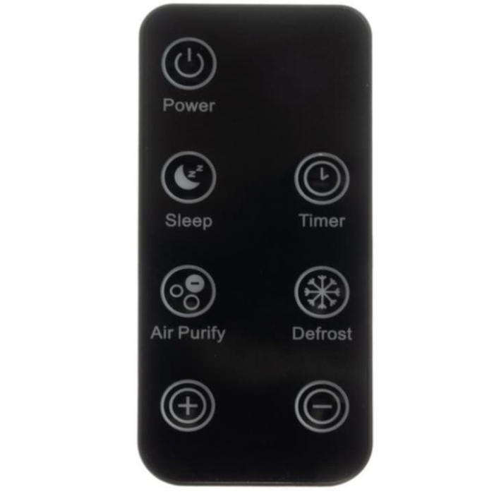 Dezumidificator si Purificator de Aer VarioShop®, Afisaj Temperatura/Umiditate, Tehnologie Peltier, Silentios, Anti-Mucegai, Telecomanda, Randament 650ml/zi, Putere 90W, Negru [17]