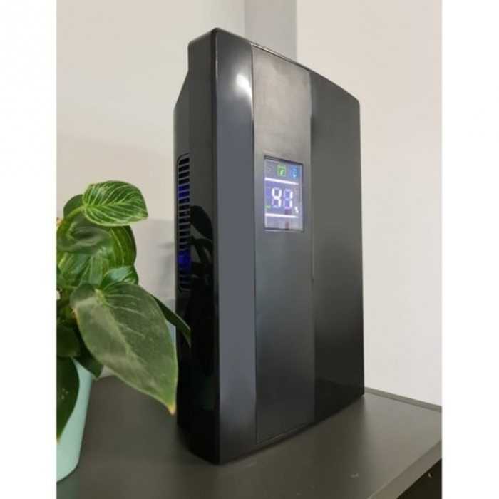 Dezumidificator si Purificator de Aer VarioShop®, Afisaj Temperatura/Umiditate, Tehnologie Peltier, Silentios, Anti-Mucegai, Telecomanda, Randament 650ml/zi, Putere 90W, Negru [12]