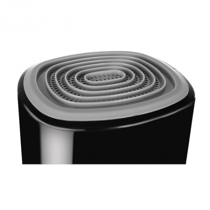 Dezumidificator VarioShop®, silentios, consum redus de energie, furtun pentru scurgerea apei, tehnologia Peltier, 300 ml /zi, capacitate rezervor 800 ml, 22.5 W, 22.5 x 16 x 14 cm, Negru [9]
