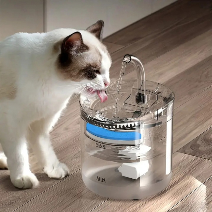 Dispenser de apa automat pentru caini si pisici VarioShop® pentru hidratarea optima a animalelor de companie, cu design adaptabil si capacitate extinsa, senzor infrarosu, purificare apa, ultra-silenti [11]