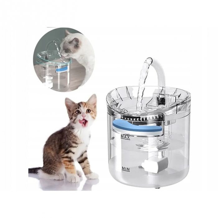 Dispenser de apa automat pentru caini si pisici VarioShop® pentru hidratarea optima a animalelor de companie, cu design adaptabil si capacitate extinsa, senzor infrarosu, purificare apa, ultra-silenti [13]