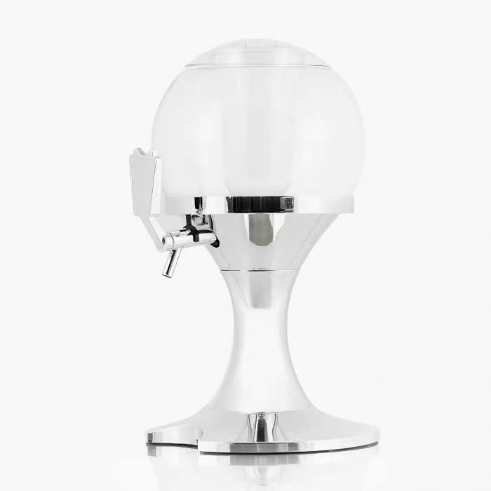 Dispenser de bauturi VarioShop® cu recipient pentru gheata, pentru bauturi alcoolice sau sucuri, in forma de glob, 41 x 24 cm, 3.5 L [14]