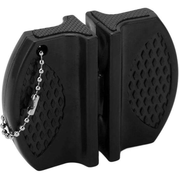 Dispozitiv pentru ascutit cutite VarioShop®, 2 Nivele de Ascutire, Portabil, 7 x 6 cm, Negru [11]
