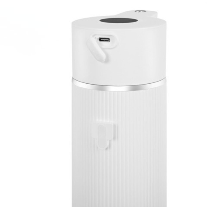 Dozator automat de sapun VarioShop®, 420 ml, senzor infrarosu fara atingere, afisaj LED, 4 niveluri dozare, acumulator 1200 mAh, incarcare USB-C, IPX5, alb [11]