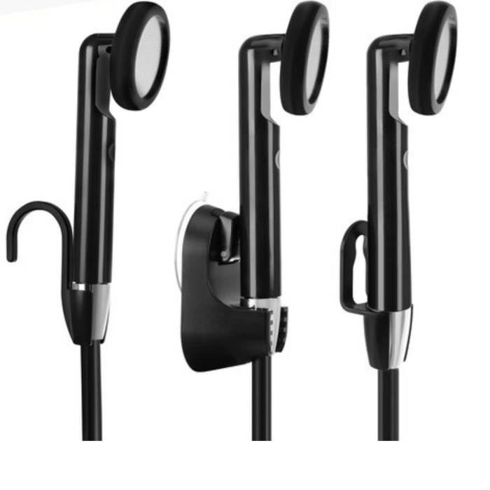 Dus portabil camping VarioShop 2200mAh wireless USB, pompa electrica submersibila, debit 3.5-4L/min, furtun 1.8m, impermeabil IPX8/IPX4, dus exterior pentru camping si rulote [4]