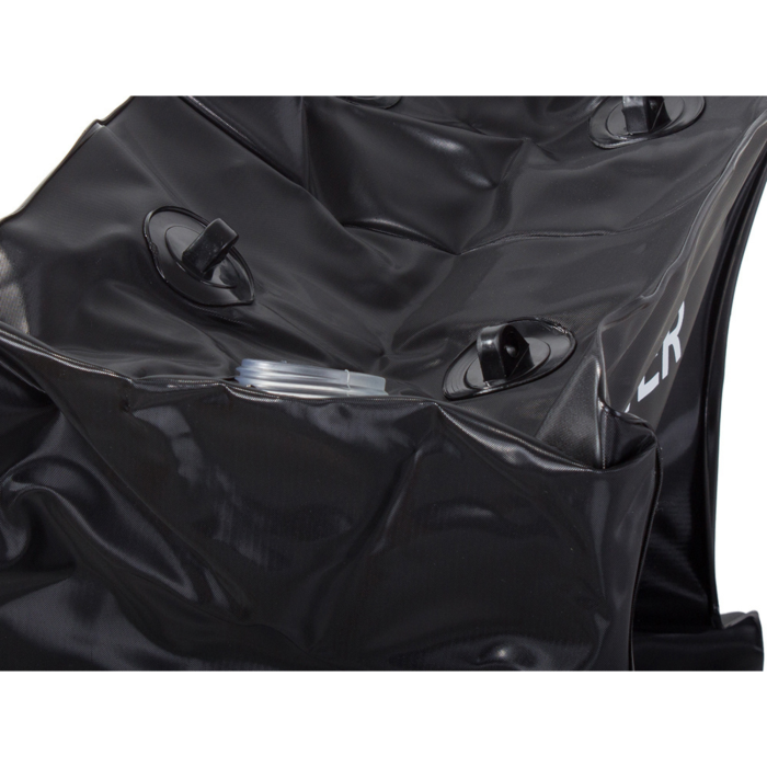 Dus solar portabil 40l VarioShop®, pentru camping gradina si plaja cu furtun si agatatoare, incalzire naturala a apei si design compact, Negru [11]