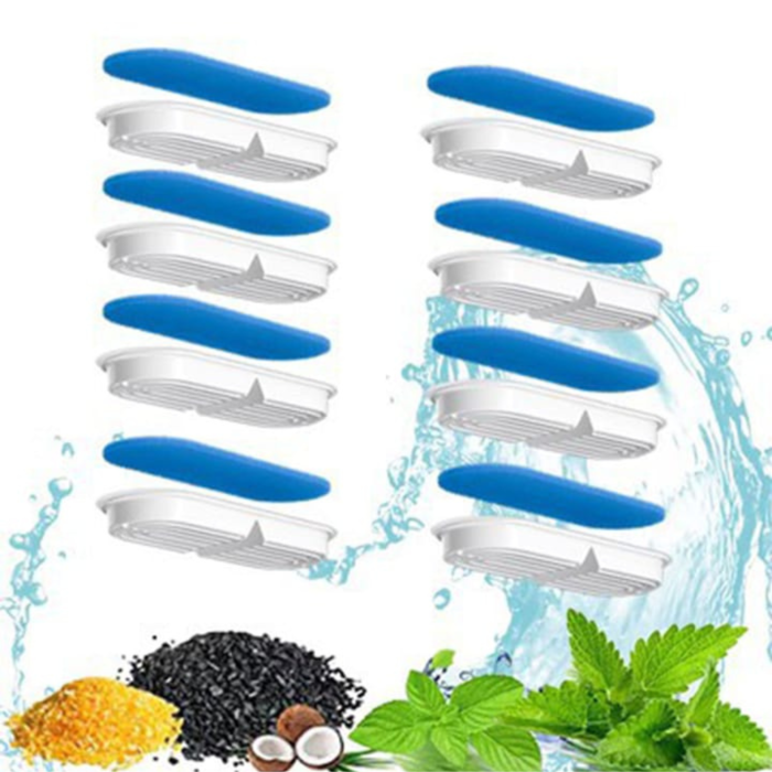 Fântână automată apă pentru pisici și câini mici 2,2L cu filtru HEPA, pompă silențioasă <35 dB, USB 5V, vas transparent – hidratare sănătoasă pentru animale de companie [16]