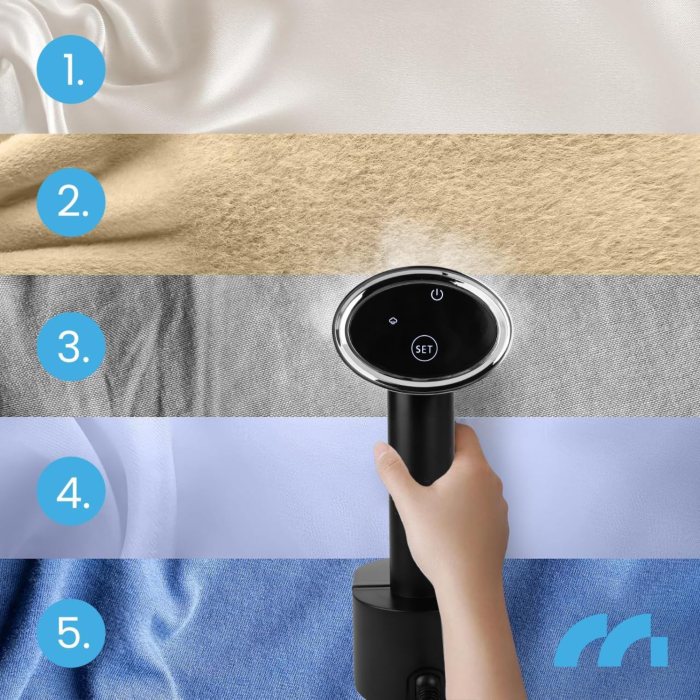 Fier de calcat cu abur portabil 2000W VarioShop®, calcare rapida, verticala si orizontala, sigur pentru toate tesaturile [6]