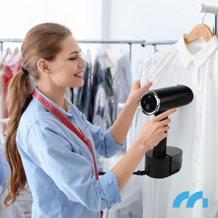 Fier de calcat cu abur portabil 2000W VarioShop®, calcare rapida, verticala si orizontala, sigur pentru toate tesaturile [3]