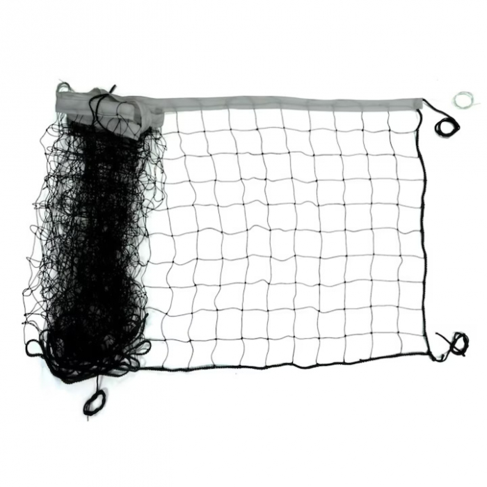 Fileu VarioShop® pentru volei, badminton si tenis, Plasa rezistenta, Cadru durabil, Geanta de transport cu fermoar si maner inclusa, Dimensiune 9.5 x 1 m, Negru [15]