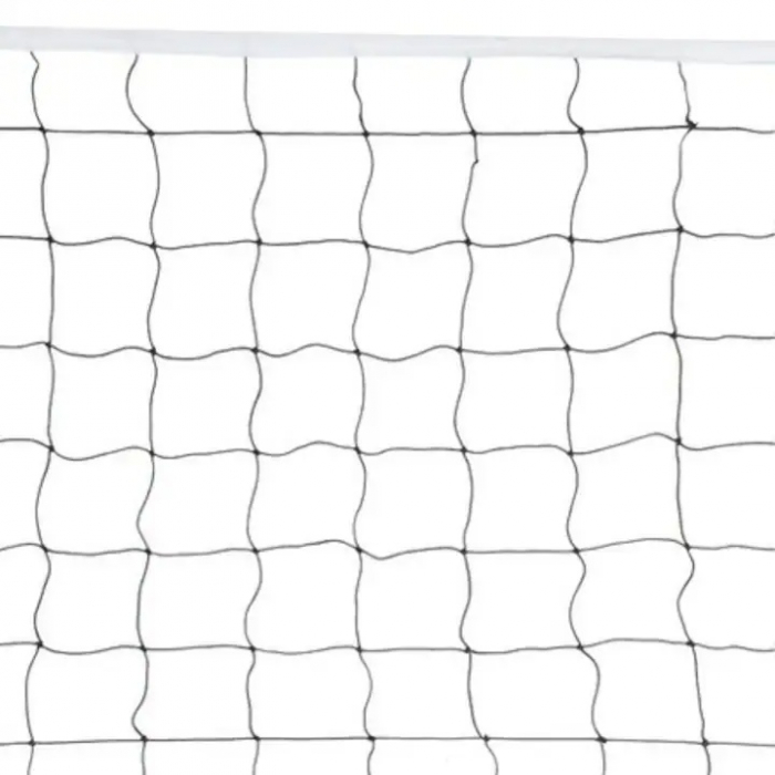 Fileu VarioShop® pentru volei, badminton si tenis, Plasa rezistenta, Cadru durabil, Geanta de transport cu fermoar si maner inclusa, Dimensiune 9.5 x 1 m, Negru [7]
