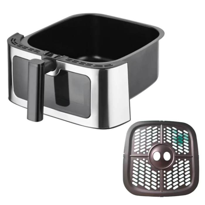 Friteuza cu aer cald VarioShop®, 8L, gatire fara ulei pentru preparate crocante, 12 programe automate, 1700W, 42 x 31 x 35 cm, negru [12]