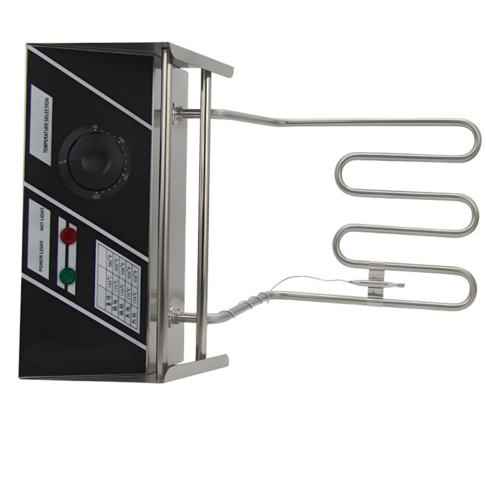 Friteuza electrica VarioShop® 6L, 2500W, termostat reglabil 60-200°C, cos detasabil, antiaderenta, inox, argintiu, 42x28x28 cm [9]