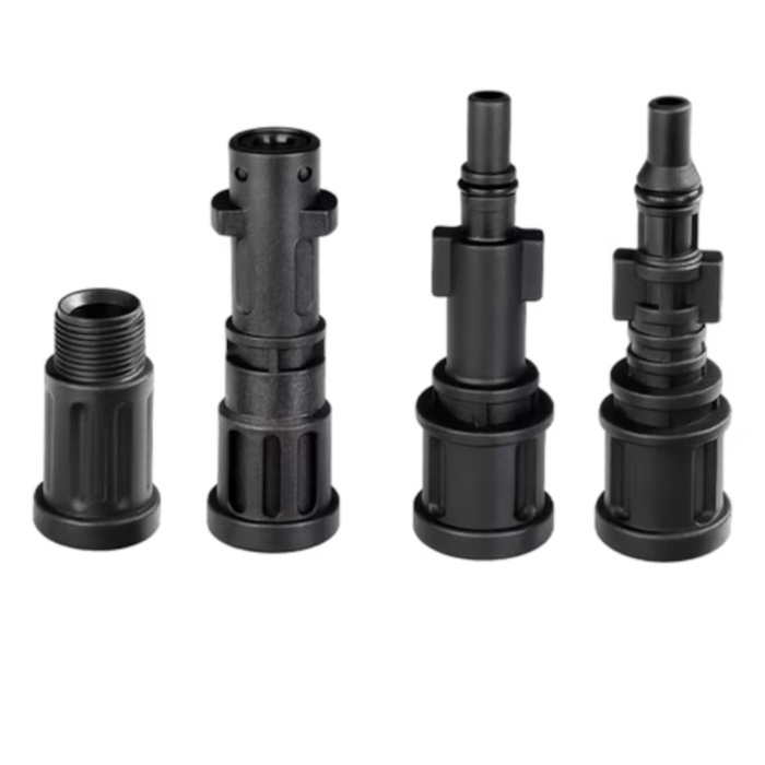 Furtun presiune VarioShop®, pentru curatarea tevilor, scurgeri si pavaje, compatibil cu aparat de spalat cu presiune, 20 m, 4 adaptoare, max 138 bar [7]