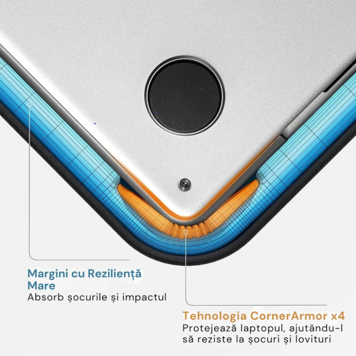 Geanta Universala VarioShop®, pentru Laptop 15.6 inch, Rezistenta la Apa, Design Clasic si Elegant, Compatibila laptop Apple MacBook Air, MacBook Pro Touch Bar, Asus, Acer, Dell, Huawei, 39 x 4.5 x 28 [5]