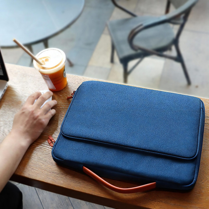 Geanta Universala VarioShop®, pentru Laptop 15.6 inch, Rezistenta la Apa, Design Clasic si Elegant, Compatibila laptop Apple MacBook Air, MacBook Pro Touch Bar, Asus, Acer, Dell, Huawei, 39 x 4.5 x 28 [9]