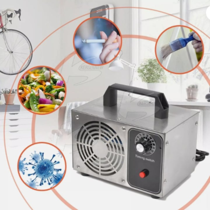 Generator de ozon portabil VarioShop®, eficienta 20.000 mg/h, pentru dezinfectia aerului si obiectelor in camere si masini, cronometru 60 minute [5]