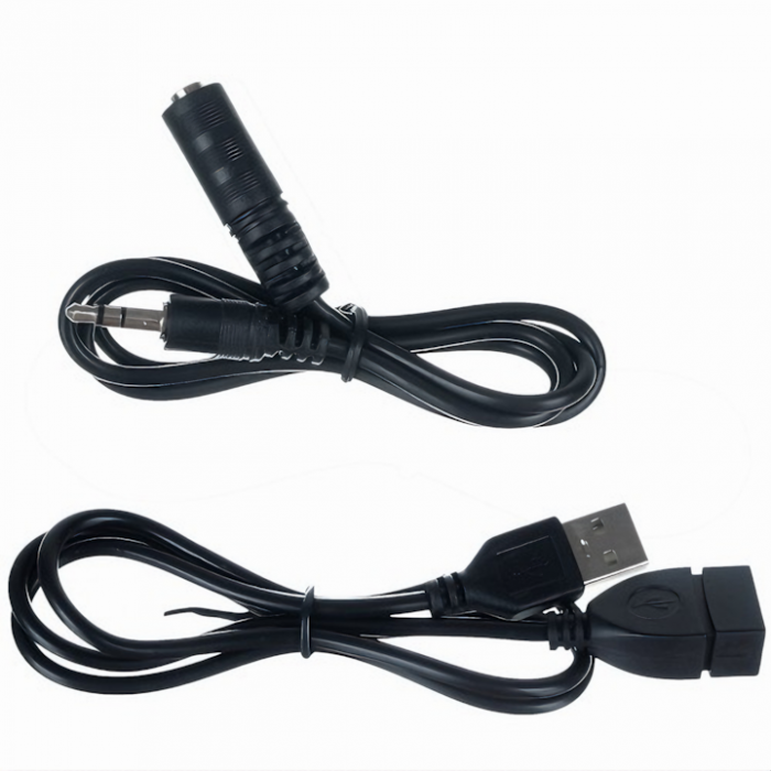 Ghiozdan Pentru Adolescenti VarioShop®, cu Design Fosforescent, Prelungitor Incarcare USB, Mufa Jack pentru Casti, Lacat cu Cifru, Penar, Waterproof, Pentru Scoala, Drumetii si Munte 42x14x33 cm, Negr [6]
