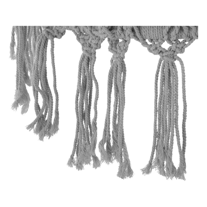 Hamac cu perna VarioShop®, tip fotoliu suspendat, cuib de barza, stil boho, leagan pentru gradina, balcon si terasa, rezistent 120 kg, rotire 360° [11]