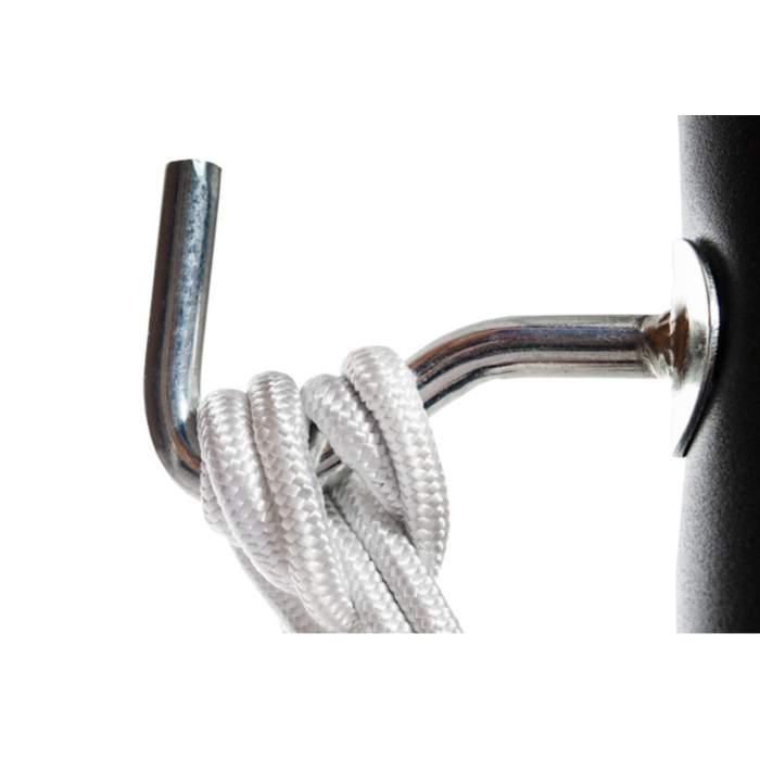 Hamac cu suport metalic si cadru din otel VarioShop®, 2 persoane, 200 kg, reglabil pe inaltime, material bumbac/poliester, pentru gradina, terasa si balcon [10]