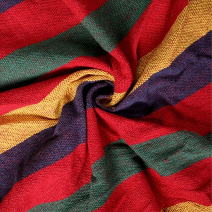 Hamac cu suport metalic si cadru din otel VarioShop®, greutate maxima 150 kg, montaj rapid, structura stabila, pentru terasa, balcon si camping, 185x80 cm [8]