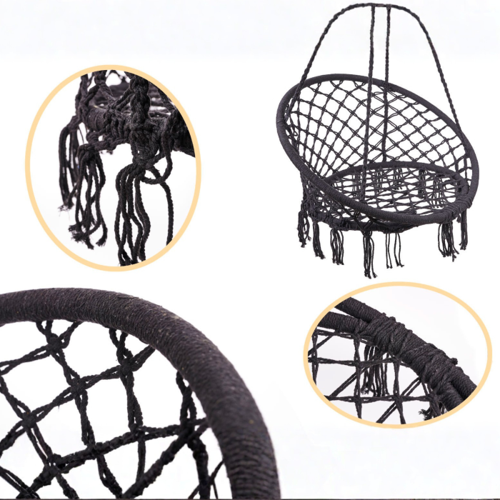 Hamac suspendat tip fotoliu VarioShop® cu perne – Relaxare totală în casa sau grădina ta [3]