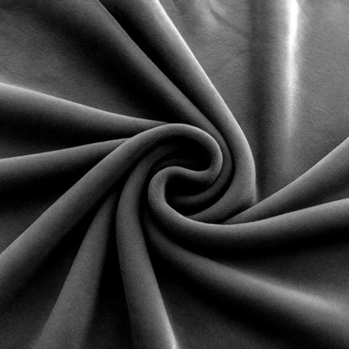 Husa canapea colt din catifea elastica VarioShop®, impermeabila, lavabila si potrivire universala, 190-230 cm, Gri [10]