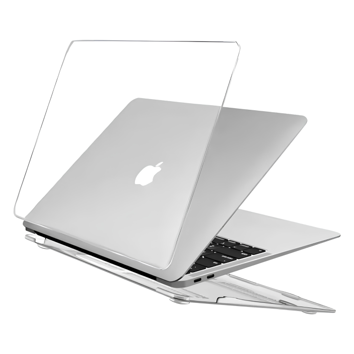 Husa laptop MacBook Air 13.3 VarioShop®, protectie policarbonat, antizgariere, picioare antiderapante, transparenta [7]