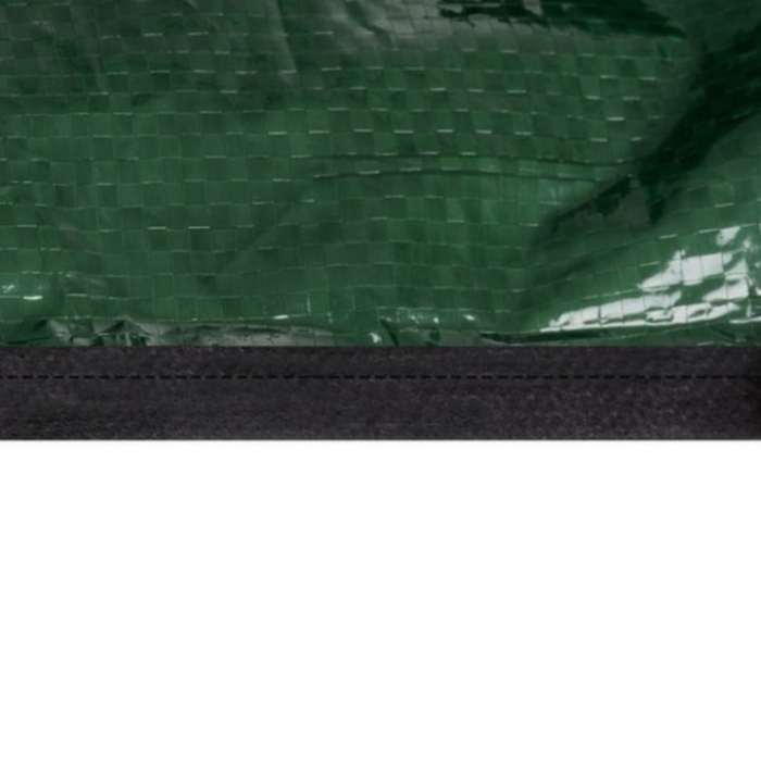 Husa pentru depozitarea bradului de Craciun VarioShop®, protectie impotriva prafului, murdariei, apei, cu manere, fermoar, usor de transportat, 165 x 75 x 37 cm, Verde [8]