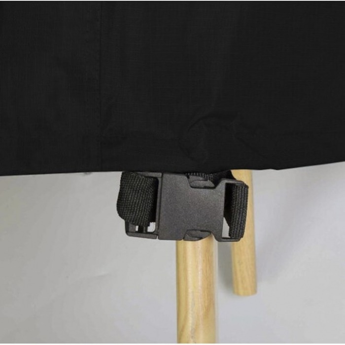 Husa pentru gratar VarioShop®, Rezistenta la apa si la raze UV, Material impermeabil si durabil, 95 x 100 x 60 cm, Negru [19]