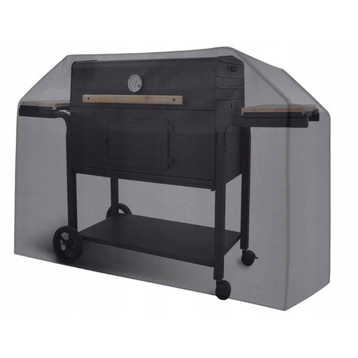 Husa protectie gratar VarioShop®, impermeabila, rezistenta la vant si ploaie, cu husa de transport, 145 x 117 x 61 cm, Negru [4]