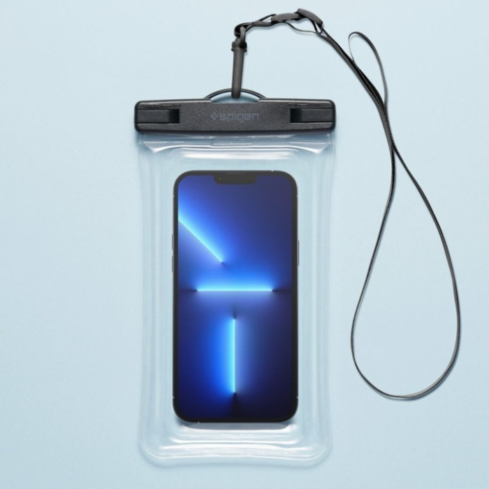 Husa telefon impermeabila universala VarioShop®, cu fereastra tactila dubla, sistem de siguranta, compatibila pana la 6.5", ideala pentru piscina, plaja, sporturi acvatice si drumetii, Negru [8]