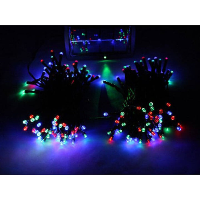 Instalație luminoasă de Crăciun VarioShop, 300 LED-uri, 8 moduri de iluminare, multicolor, 21.7m, pentru interior/exterior [13]