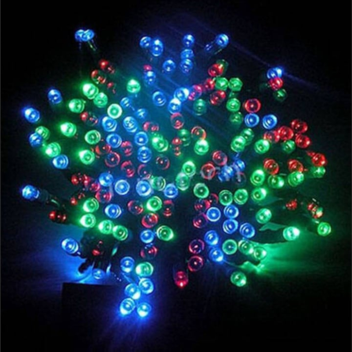 Instalație luminoasă de Crăciun VarioShop, 300 LED-uri, 8 moduri de iluminare, multicolor, 21.7m, pentru interior/exterior [4]