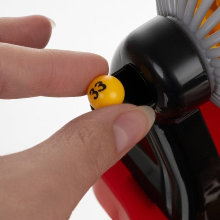 Joc bingo interactiv pentru copii si familie VarioShop®, aparat de loterie cu bile numerotate, carti de joc si jetoane, distractie sociala si educationala pentru toate varstele [3]