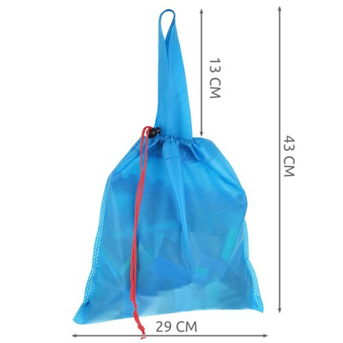 Joc domino educativ VarioShop®, 407 piese din lemn, tip Montessori, cu tobogane, moara de vant, leagan, clopotel si bile, include geanta cu snur, dezvolta creativitatea si coordonarea, multicolor [12]