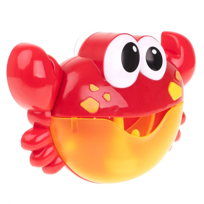 Jucarie de baie pentru copii , model muzical red crab, generator de spuma din sapun, dimensiune 25 x 20 cm [5]