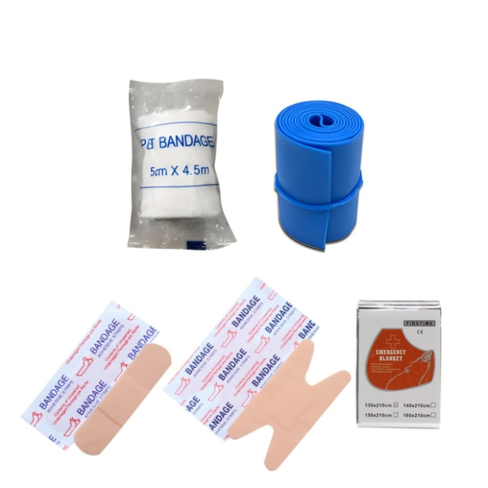 Kit de supravietuire militar XXL VarioShop®, 92 in 1, cu unelte multifunctionale, trusa medicala, lanterna LED si accesorii camping, rucsac tactic inclus [4]