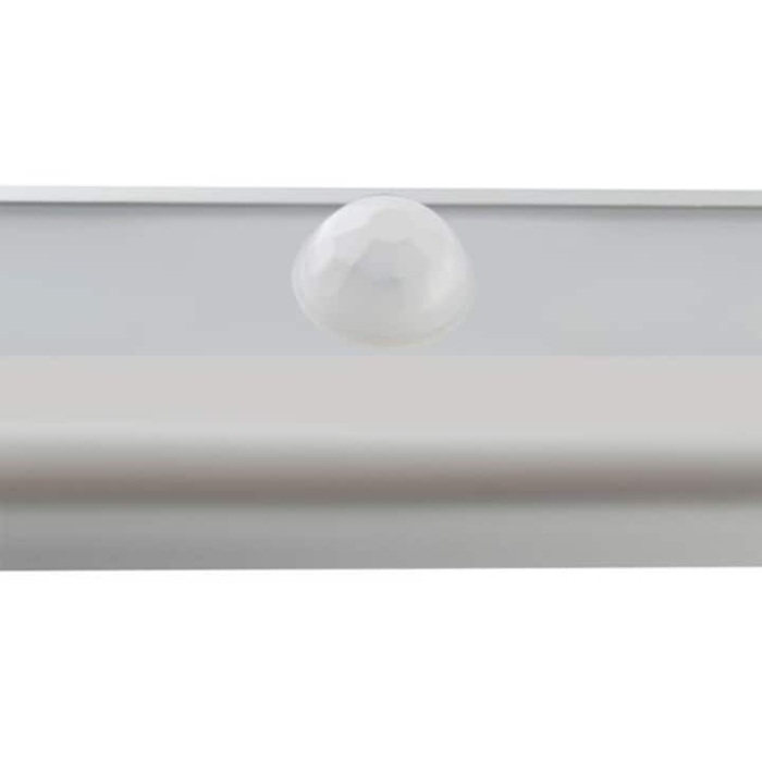 Lampa LED Wirelles cu Senzor de Miscare VarioShop®, Banda Dubla Adeziva, Alimentare Baterii 4 x AAA, 10 Leduri, Lumina Calda, pentru Iluminare Coridor/Baie/Interiorului Dulapului/Scari, Alb [8]