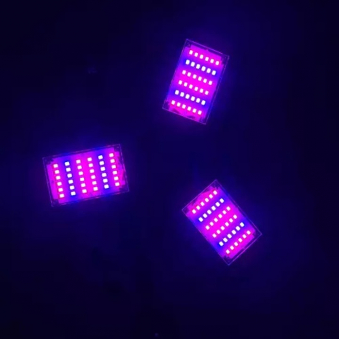 Lampa UV pentru cresterea plantelor la interior VarioShop®, 8 W, 108 LED-uri, 3 brate reglabile, E 27, pliabila, spectru rosu si albastru, 23 x 9.5 cm [9]