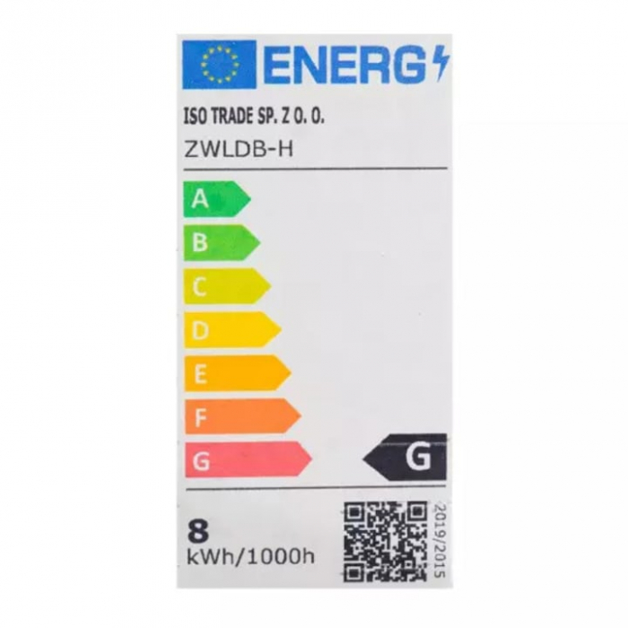 Lampa UV pentru cresterea plantelor la interior VarioShop®, 8 W, 108 LED-uri, 3 brate reglabile, E 27, pliabila, spectru rosu si albastru, 23 x 9.5 cm [20]