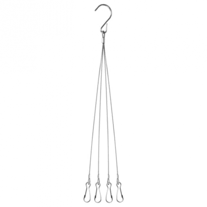 Lampa UV pentru Cresterea Plantelor pentru Interior VarioShop®, Stil Panou cu 225 de LED-uri, 36 W, Sistem de Montare, 31 x 31 x 3.5 cm, Argintiu [22]