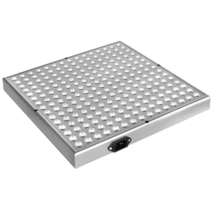 Lampa UV pentru Cresterea Plantelor pentru Interior VarioShop®, Stil Panou cu 225 de LED-uri, 36 W, Sistem de Montare, 31 x 31 x 3.5 cm, Argintiu [17]