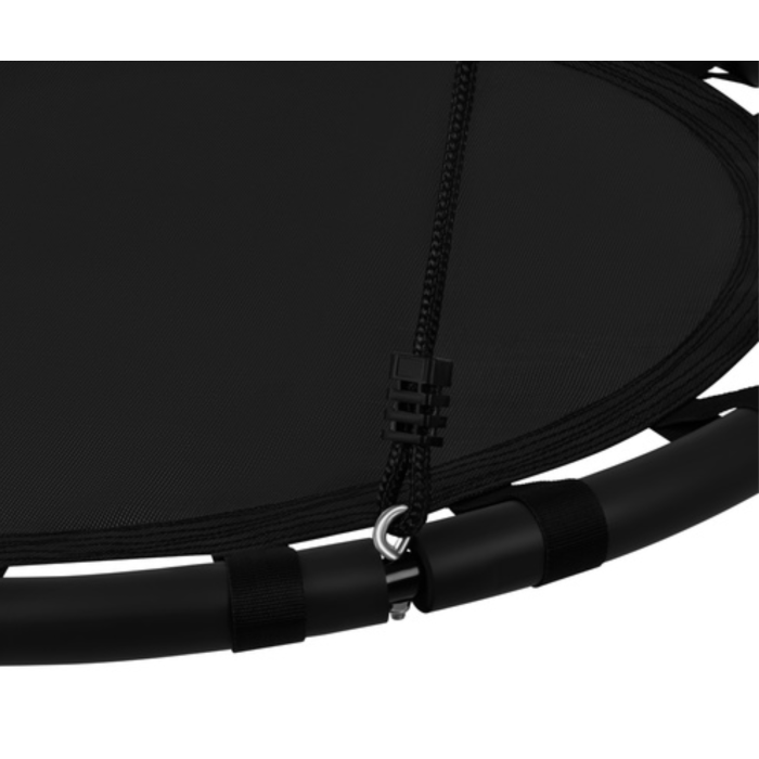 Leagan copii tip cuib VarioShop®, diametru 100 cm, reglabil pe inaltime, rezistent 150 kg, franghii groase 10 mm, pentru exterior [10]