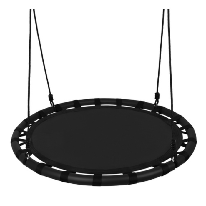 Leagan copii tip cuib VarioShop®, diametru 100 cm, reglabil pe inaltime, rezistent 150 kg, franghii groase 10 mm, pentru exterior [8]