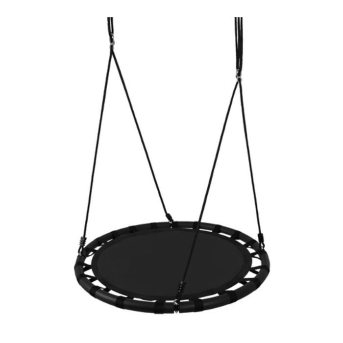 Leagan copii tip cuib VarioShop®, diametru 100 cm, reglabil pe inaltime, rezistent 150 kg, franghii groase 10 mm, pentru exterior [9]