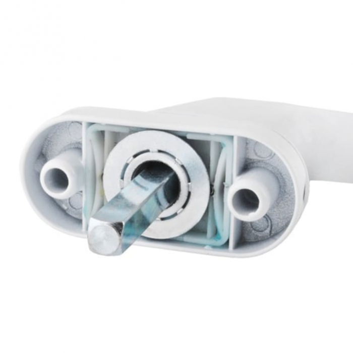 Maner universal pentru fereastra VarioShop®, incuietoare de siguranta, set cu chei si suruburi de montaj, design ergonomic, instalare usoara, material rezistent, Alb [12]