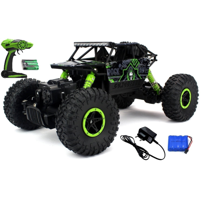 Masina cu telecomanda 4x4 VarioShop®, 1:18, off-road pentru teren accidentat, roti mari, rezistenta la impact, control precis [6]